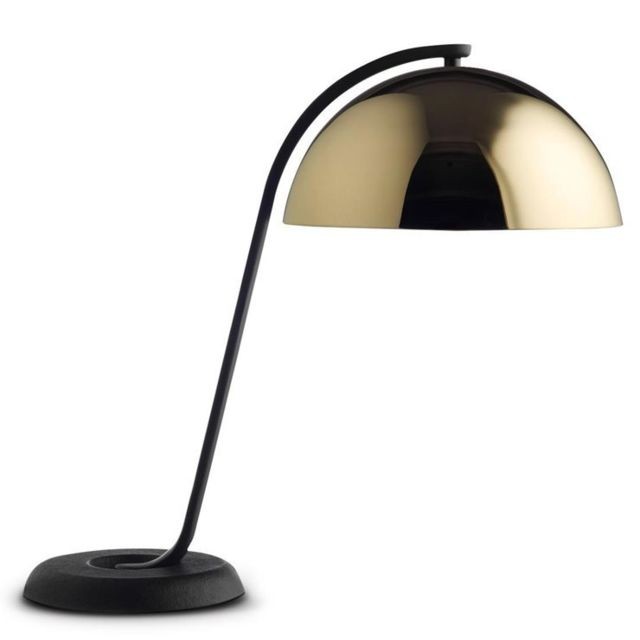 Hay - CLOCHE-Lampe à poser H42cm laiton poli HAY - designé par Lars Beller Fjetland Hay  - Luminaire design Luminaires