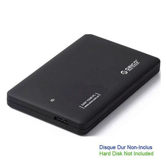 marque generique - Boîtier Disque Dur Externe SATA 2.5'' USB 3.0 Support DD 9.5mm 2599US3 - Boitier disque dur et accessoires