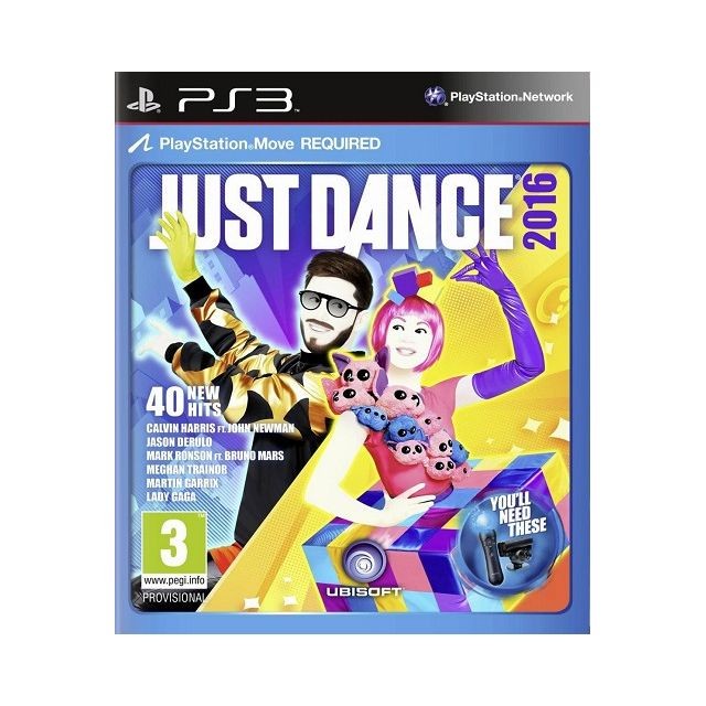 Ubisoft - Just Dance 2016 Ubisoft   - Jeux PS3