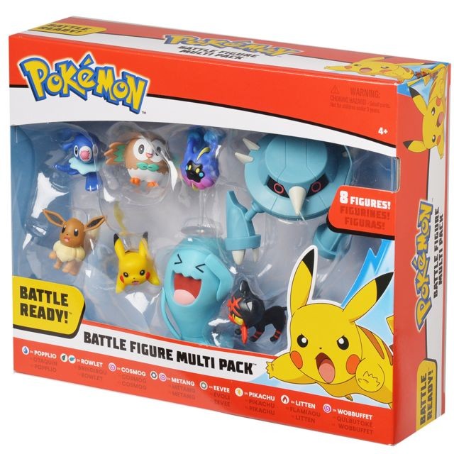 Pokemon - Pack de 8 Figurines - 80299 Pokemon   - Figurines