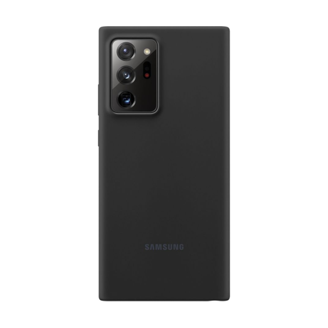 Samsung - Coque en silicone pour Galaxy Note20 Ultra 5G - Mystic Black - Accessoire Smartphone