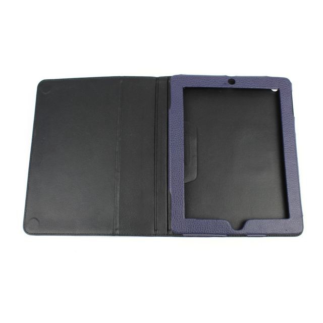 Sacoche, Housse et Sac à dos pour ordinateur portable Etui tablette - Cuir CVG - Bleu marine