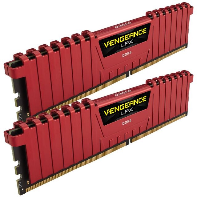 Corsair - Vengeance LPX Red 16 Go (2x8 Go) 2666Mhz CL16 - RAM PC DDR4 RAM PC