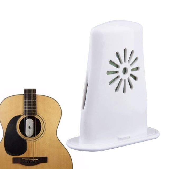 Wewoo - Pour le ukulélé blanc Frette d'humidificateur de guitare acoustique et bois fend l'éliminateur - Métronomes