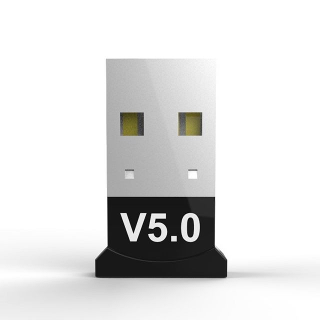 Passerelle Multimédia Transmetteur sans fil Ordinateur Adaptateur Bluetooth 5.0 USB Dongle Récepteur Audio WiFi noir