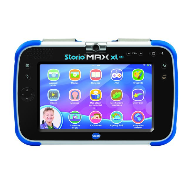 Vtech - Tablette STORIO MAX XL 2.0 bleue - Multimédia