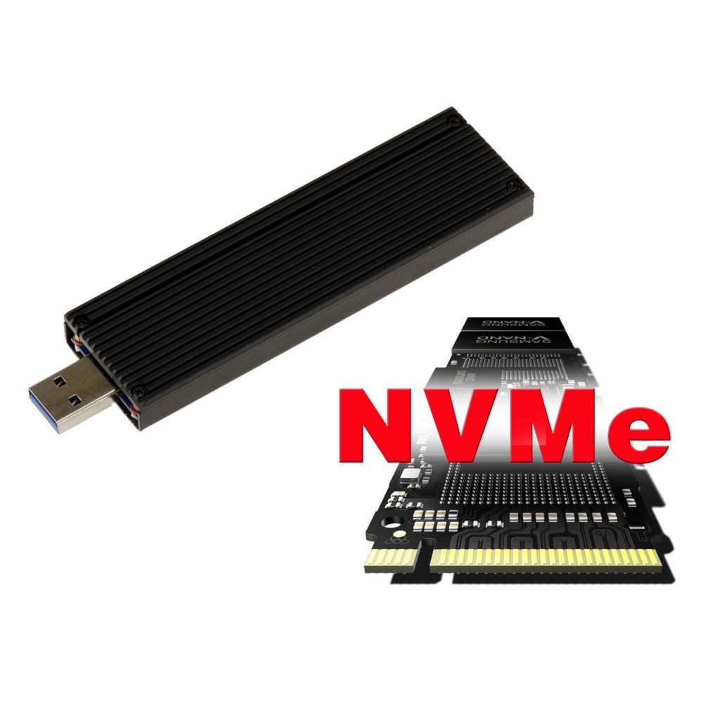 Kalea-Informatique Clé boitier USB 3.0 Pour SSD M.2 NGFF PCIe NVMe Type PCIe uniquement, B+M ou M Key Type PCIe uniquement, B+M ou M Key