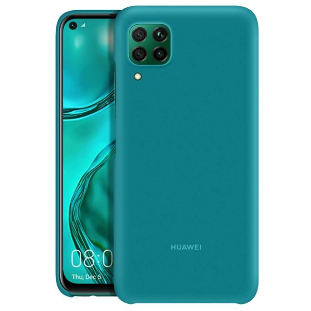 Huawei - Coque Huawei P40 Lite Officielle Rigide Antichoc Finition Mate Élégante Vert Huawei  - Accessoire Smartphone