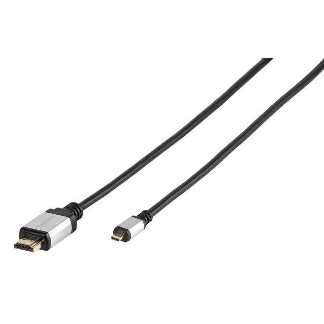 Vivanco - Cable Premium Micro HDMI - 1.20m - Ultra HD - - Vivanco
