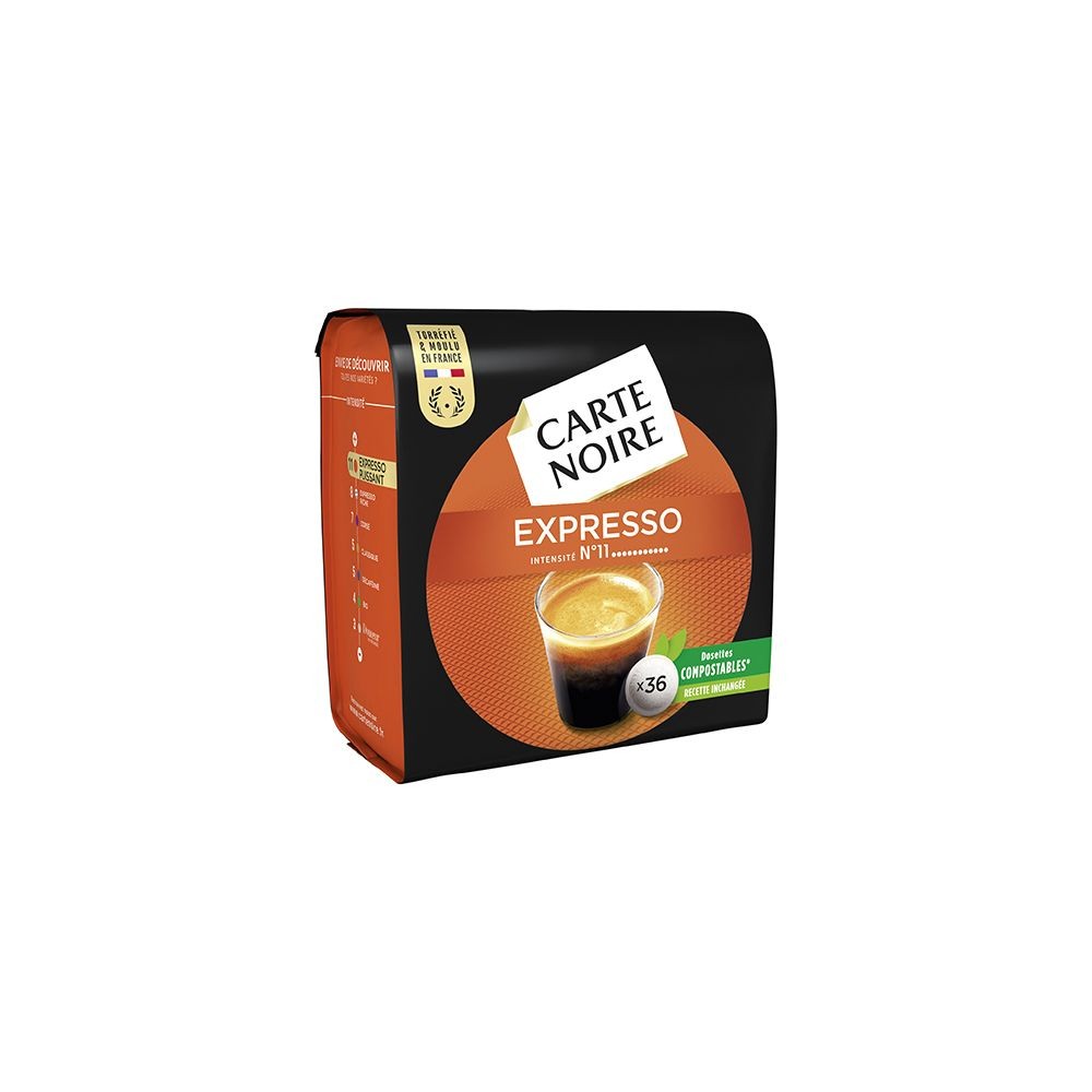 Carte Noire Dosettes de café Espresso n°11 Carte Noire - Paquet de 36