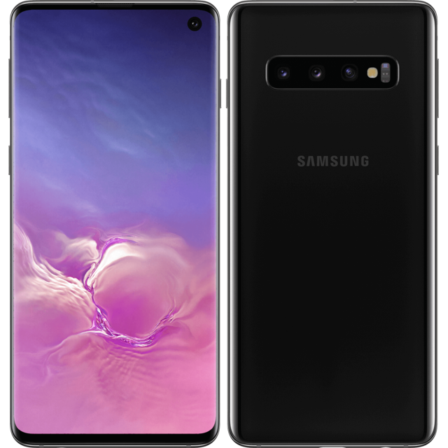 Samsung - Galaxy S10 - 128 Go - Noir Prisme - Bonnes affaires Smartphone