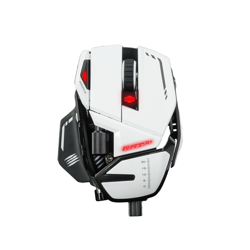 Mad Catz R.A.T. 8+ blanc - Filaire