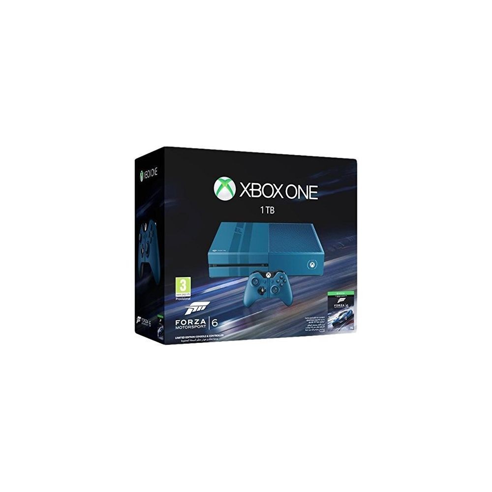 Mangas Microsoft Pack Console Xbox One 1 To + Forza Motorsport 6
