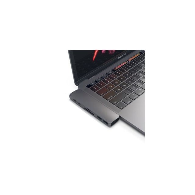Alpexe Alpexe HUB adaptateur Macbook 7-en-1 Type-C vers 1x USB-C PD port, 1x USB-C, 2x USB 3.0, 1x 4k HDMI et x1 SD/Micro