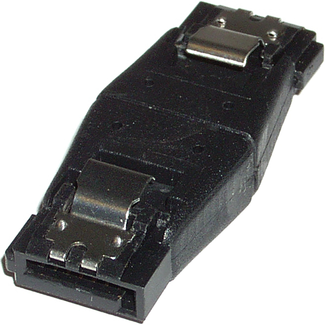 Bematik - Adaptateur SATA 7P-7P femelle-femelle Latch-Latch - Câble Intégration