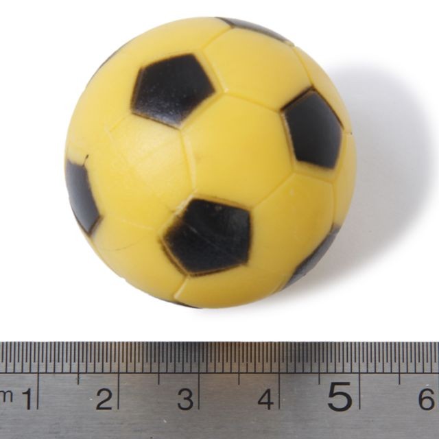 Baby foot 4pcs 36mm Remplacement De Football De Table De Baby-foot Football Fußball Balle Jaune Noir