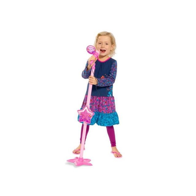Simba Toys My Music World Girls - Microphone sur pied
