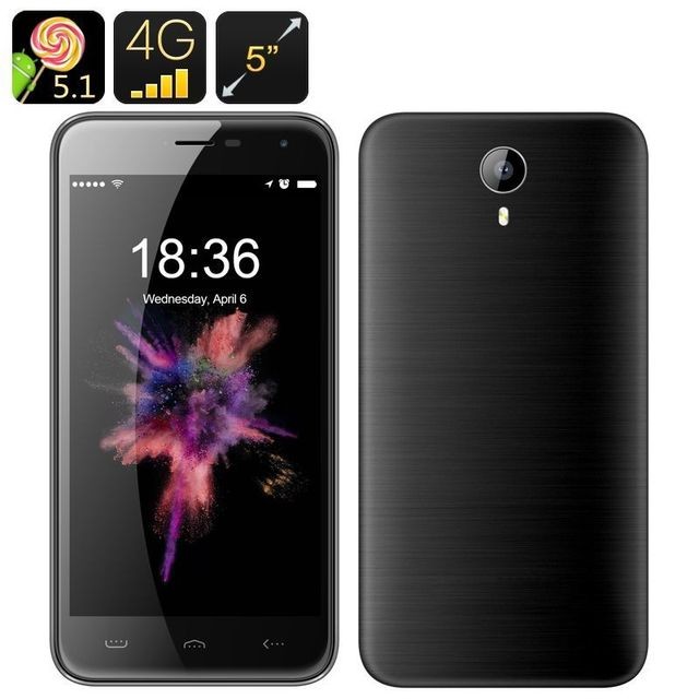Yonis - Smartphone Android 5.1 HD 5 Pouces 4G Smart Wake Gesture Sensing 16Go - Smartphone Android 16 go