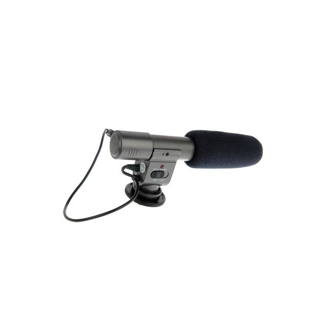 Wewoo Micro pour caméscope DV Mini microphone stéréo professionnel