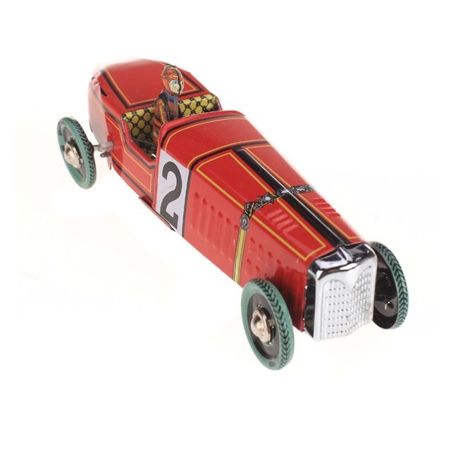 marque generique - Wind-up Toy Red Racer Race Car Vintage marque generique  - Jeux de société