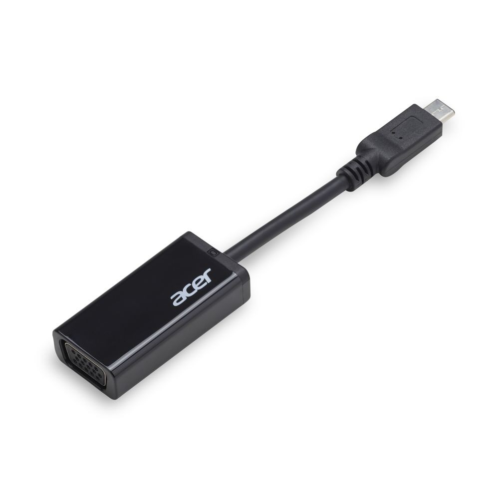 Acer Acer NP.CAB1A.011 adaptateur et connecteur de câbles USB Type C VGA Noir