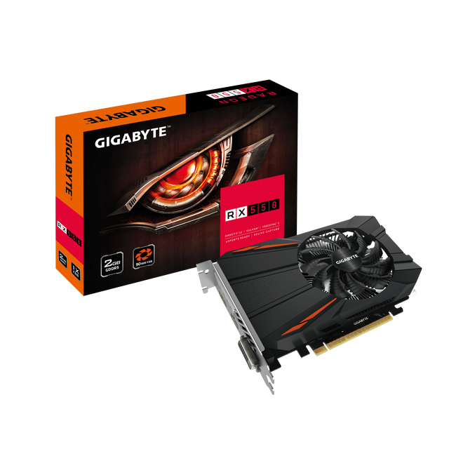Gigabyte - Carte Graphique Radeon RX550 D5 2GD Gigabyte  - Gigabyte