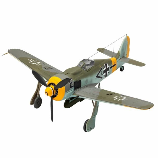 Revell - Maquette avion : Model Set : Focke Wulf Fw190 F-8 Revell  - Marchand Zoomici