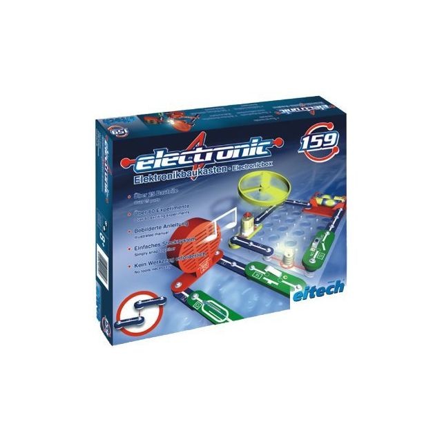 Eitech - eitech Experimental Electronic Construction Kit Set (25-Piece) Eitech  - Jeux d'éveil