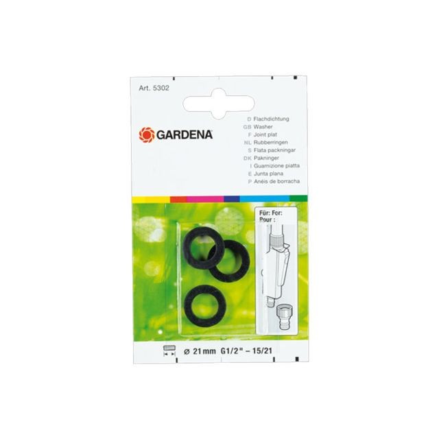 Gardena - 3 Joints GARDENA 5301-20 Gardena  - Pompes d'évacuation