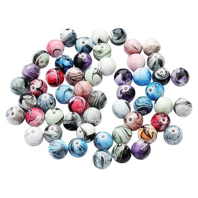 marque generique - Perles de résine multicolore marque generique  - Jeux artistiques