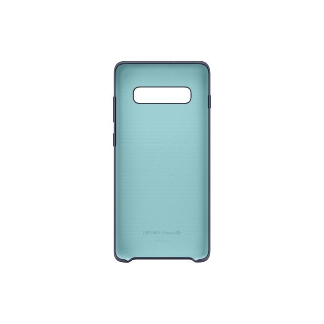 Samsung - Coque Silicone Galaxy S10 Plus - Bleu - Accessoire Smartphone