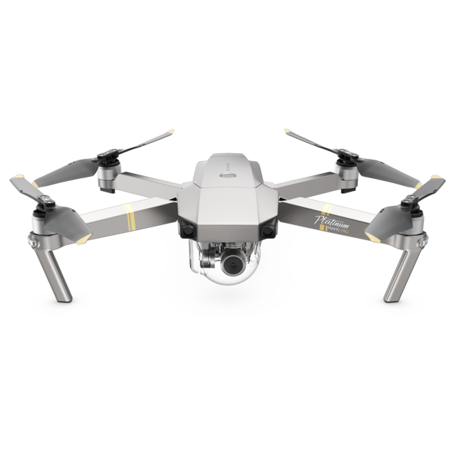 Dji - DJI  Mavic Pro Platinum - Gris - Drones DJI Drone connecté
