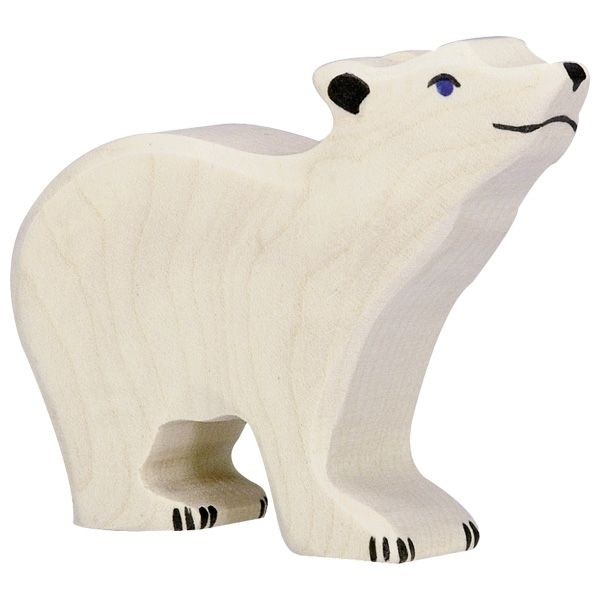 Holztiger - Ours polaire, petit Holztiger  - Figurines