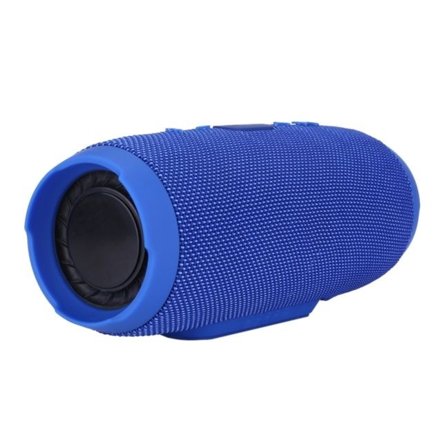 Wewoo Enceinte Bluetooth étanche bleu Haut-Parleur Stéréo Imperméable à l'Eau, avec Micro Intégré, Appels Mains Libres et Carte TF & AUX IN & Power Bank, Distance Bluetooth: 10m