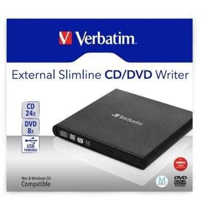 Graveur DVD Externe Verbatim CD/DVD Externe Ultramince