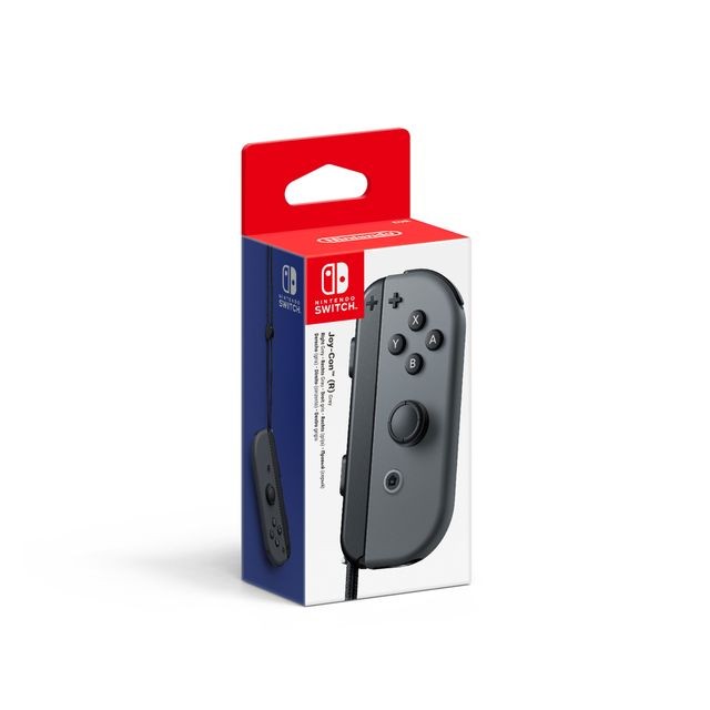 Nintendo - Manette Joy-Con droite grise - Manette Jeux Vidéo