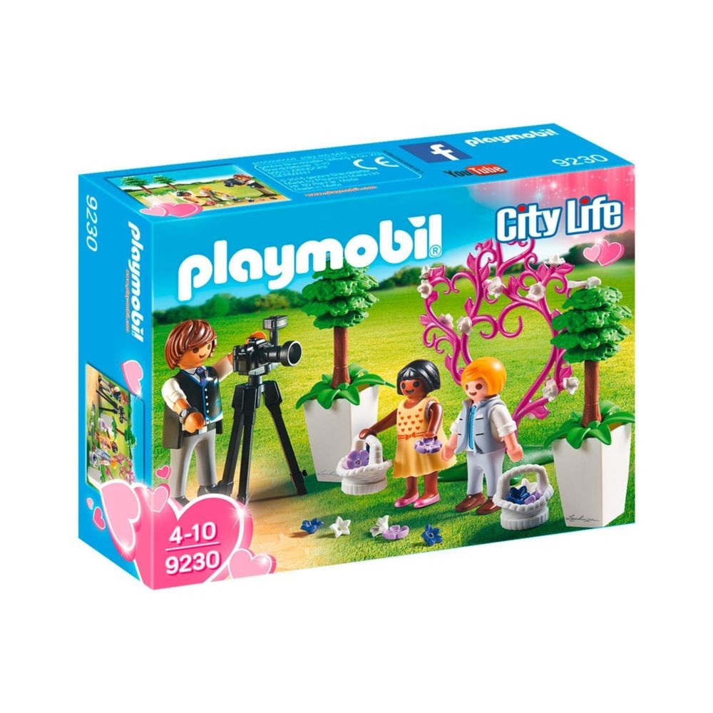 Playmobil 9230 City Life Fleur Enfants et photographe 