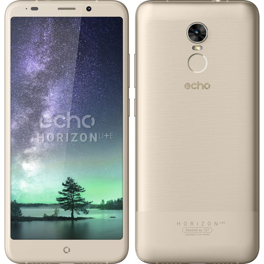 Smartphone Android Echo Horizon Lite Plus - 32 Go - Titane