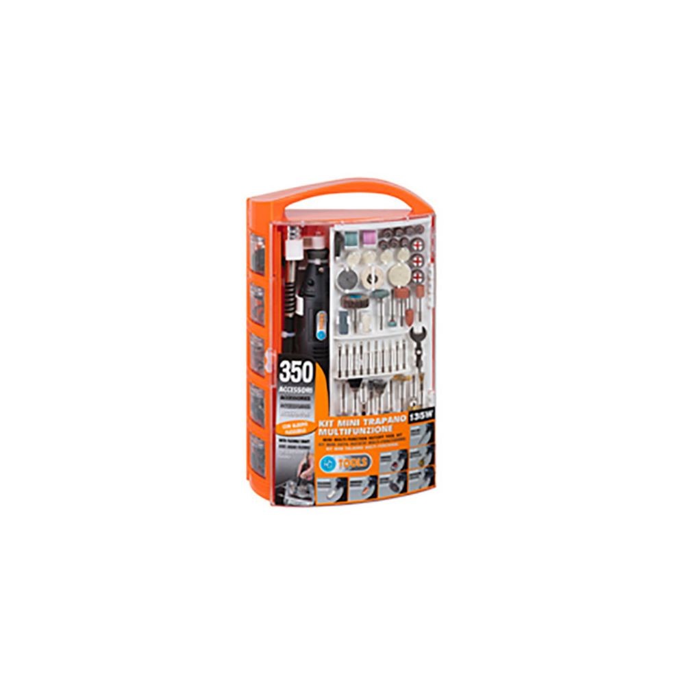 Pg Tools Kit mini perceuse 135 W 230 V avec 350 accessoires PG138W