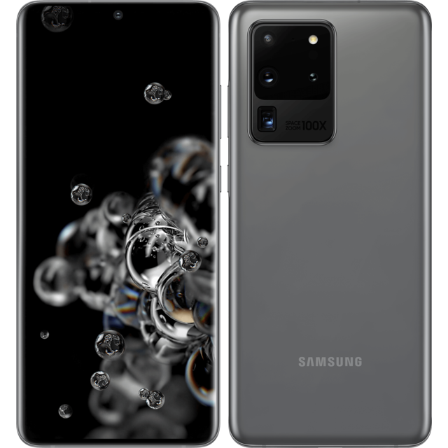 Samsung - Galaxy S20 Ultra - 5G - 128 Go - Gris Samsung  - Samsung Galaxy S20 / S20 Plus / S20 Ultra 5G Smartphone