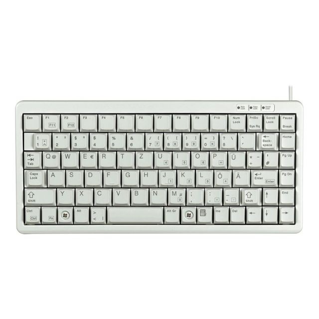 Cherry - COMPACT-KEYBOARD G84-4100 - Mécanique Cherry   - Clavier compact usb