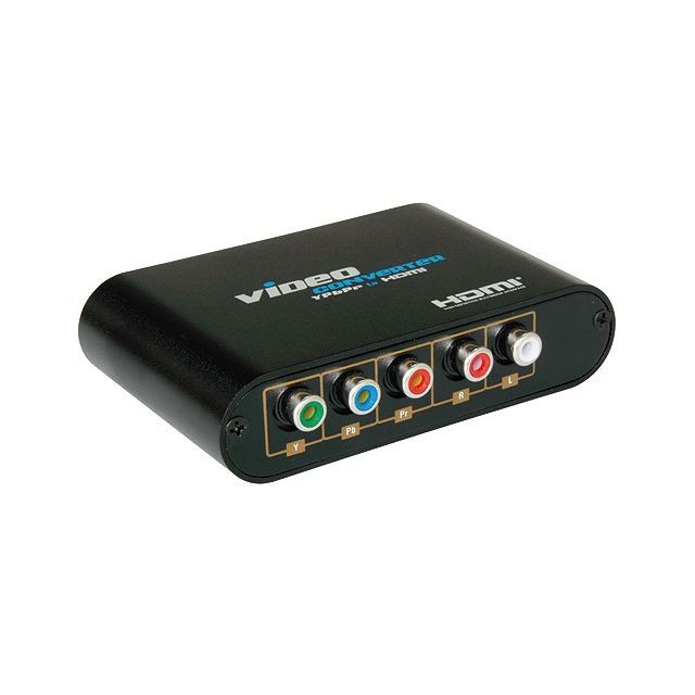 marque generique - Adaptateur Convertisseur Composante YPbPr Vidéo YUV Audio vers HDMI Transformateur - Câble HDMI