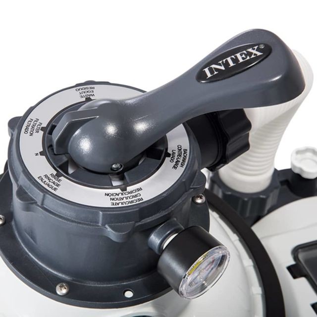 Intex INTEX Pompe de filtration à sable Krystal Clear 26646GS 7,9 m³/h