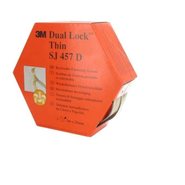 3M - Ruban adhésif acrylique 300LSE 3M Dual Lock SJ457D 3M  - Colle & adhésif 3M