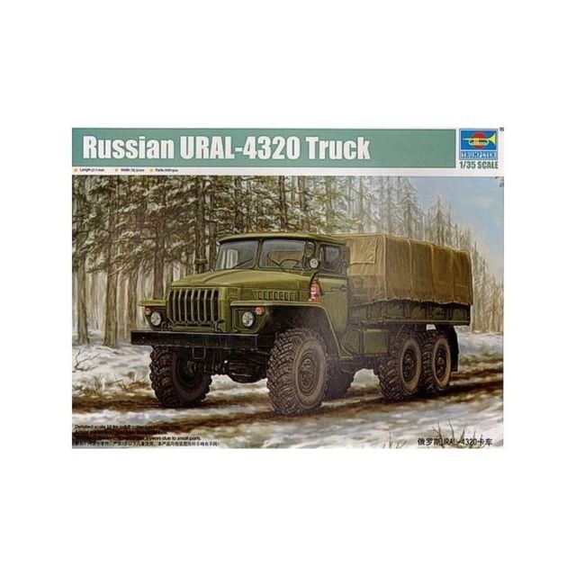 Trumpeter - Maquette Camion Russian Ural-4320 Truck Trumpeter  - Camions Trumpeter