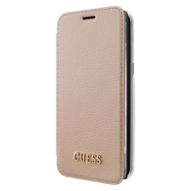 Guess Maroquinerie - Etui folio Guess rose pour Samsung Galaxy S8 + G955 Guess Maroquinerie   - Guess Maroquinerie