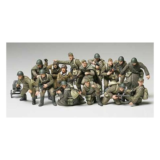 Tamiya - Soldats et Tankistes Russes Tamiya 1/48 Tamiya  - Figurines militaires