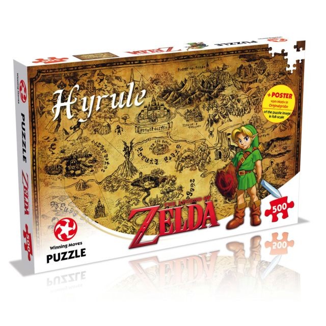 Cstore - PUZZLE - Zelda - Hyrule - 500 pièces Cstore  - Marchand Zoomici