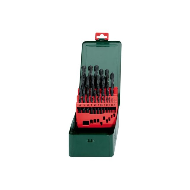 Metabo - Coffret de forets HSS-R METABO - 25 pièces - 627152000 Metabo  - Marchand Zoomici