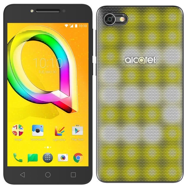 Alcatel - A5 LED - Metallic Black Alcatel   - Smartphone Android 16 go